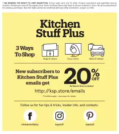 Kitchen Stuff Plus flyer week 29 Page 8