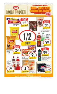 IGA catalogue