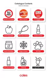 Coles catalogue week 29 Page 1