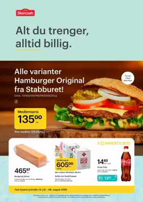 Storcash kundeavis (gyldig til 8-08)