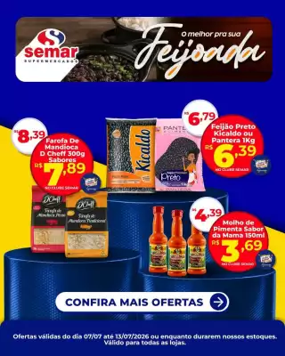 Folheto Semar Supermercado (válido até 13-07)