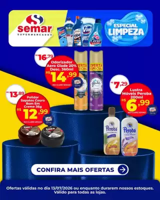 Folheto Semar Supermercado (válido até 13-07)