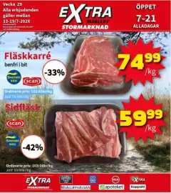 Extra Mjällby Stormarknad reklamblad vecka 29 Sida 1