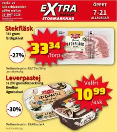 Extra Mjällby Stormarknad reklamblad vecka 29 Sida 4