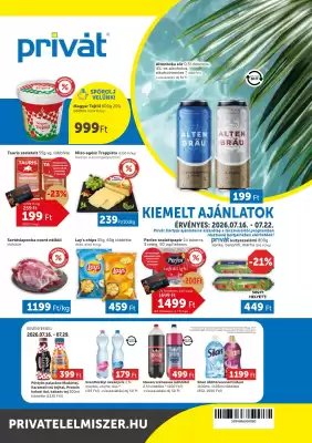 PRIVÁT (érvényes eddig: 22-07)