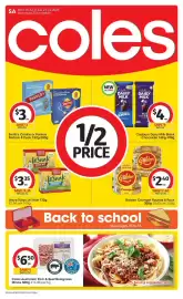 Coles catalogue week 29 Page 1