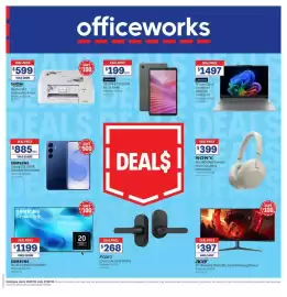 Officeworks catalogue Page 1
