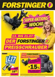 Forstinger Flugblatt Seite 1