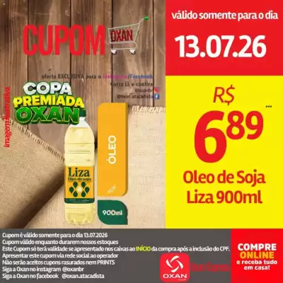 Oxan Atacadista (válido até 13-07)
