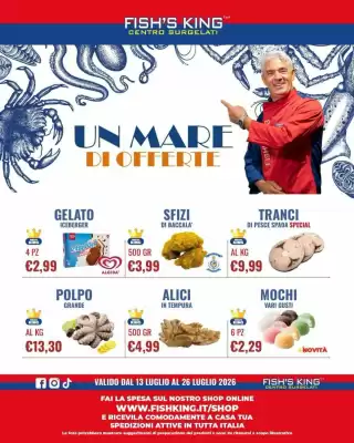 Volantino Fish's King (valido fino al 26-07)