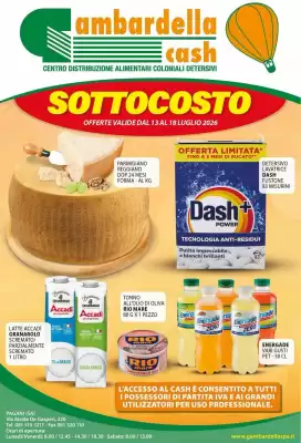 Gambardella Cash (valido fino al 18-07)