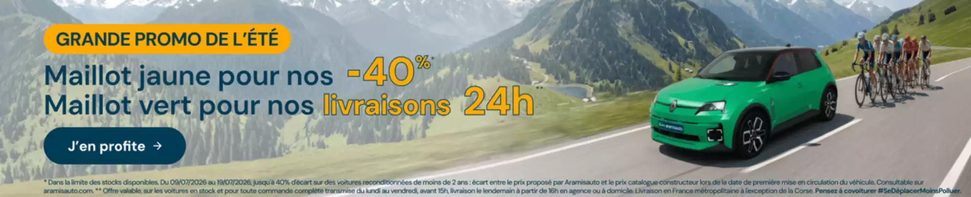 Aramis Auto (valable jusqu'au 19-07)