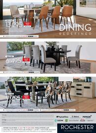 Rochester catalogue Page 16: Winslow dining table €9.795,00, Roan Dining Table €6.495,00