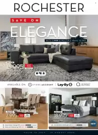 Rochester catalogue Page 1: SABLE MK2 DINING TABLE €7.995,00, LIVIA WALLBED €18.995,00