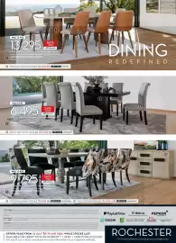 Rochester catalogue Page 16: Winslow dining table €9.795,00, Roan Dining Table €6.495,00