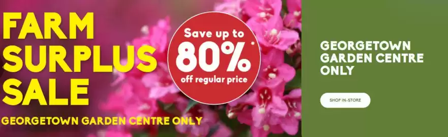 Sheridan Nurseries flyer Page 1