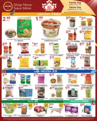 Lucky Supermarket flyer