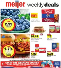 Meijer weekly ad week 29 Page 1