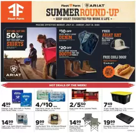Mills Fleet Farm weekly ad week 29 Page 1
