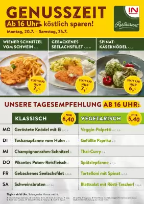 Interspar Restaurant Flugblatt (gültig bis 25-07)