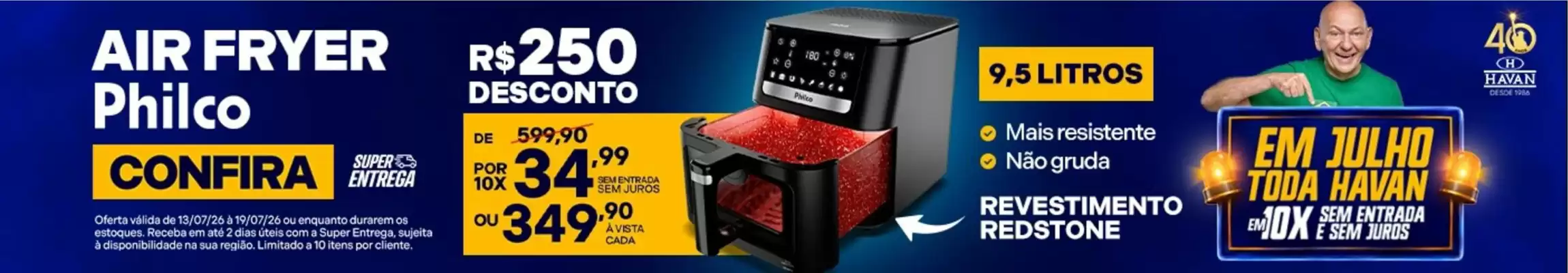 Lojas Havan (válido até 21-07)