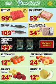 Matvärlden Tensta reklamblad vecka 29 Sida 1
