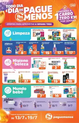 Catálogo Supermercados Pague Menos (válido até 19-07)