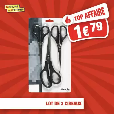 Marché aux Affaires (valable jusqu'au 31-07)