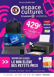 Catalogue E.Leclerc Espace Culturel page 1