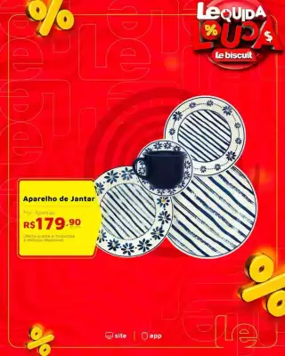Encarte Le Biscuit (válido até 21-07)