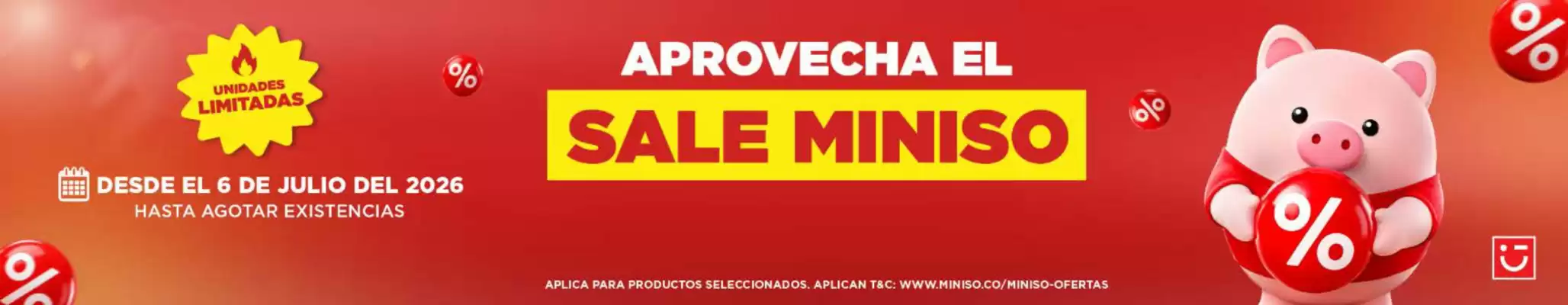 Miniso (válido hasta 17-07)