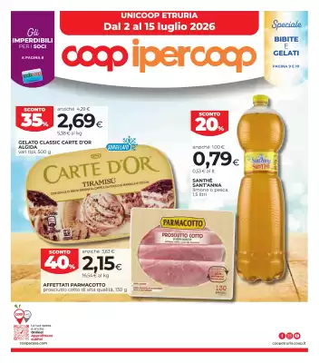 Volantino Unicoop Etruria (valido fino al 15-07)