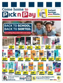 Pick n Pay catalogue Page 1