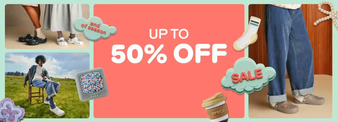 Crocs (valid until 27-07)