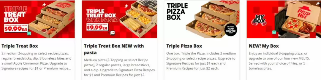 Pizza Hut flyer Page 3