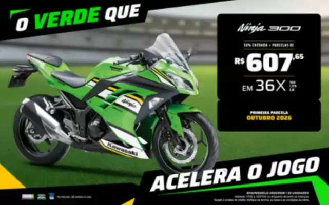 Kawasaki (válido até 2-11)