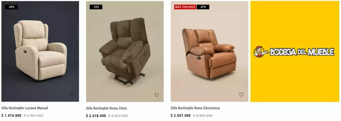 Bodega del Mueble (válido hasta 2-08)