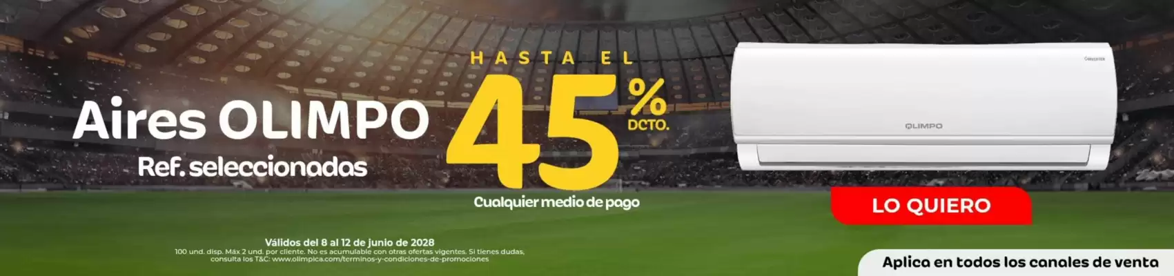 Olímpica (válido hasta 12-06)