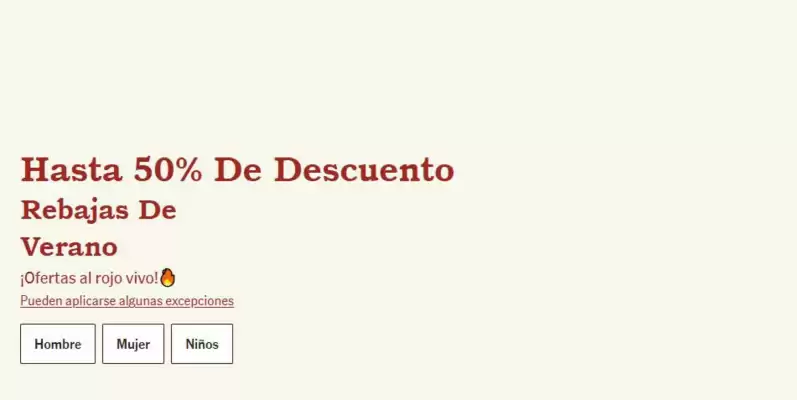 Timberland (válido hasta el 26-07)