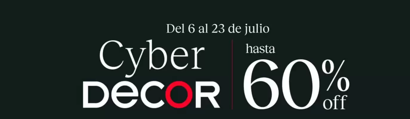 Decor Center (válido hasta 25-07)