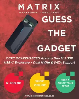 Matrix Warehouse catalogue (valid until 27-07)