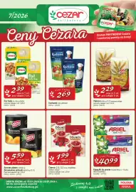 Cezar Delikatesy gazetka Strona 1