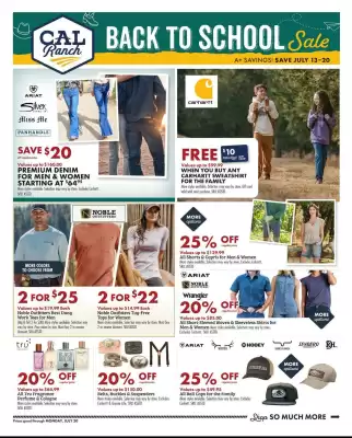 C A L Ranch Stores (valid until 20-07)