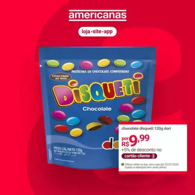Lojas Americanas (válido até 20-07)