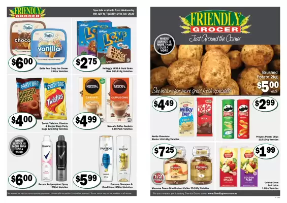 Friendly Grocer (valid until 14-07)