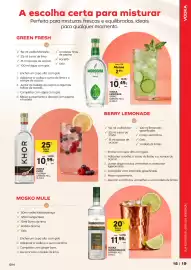 Folheto Continente | Cocktails Página 19