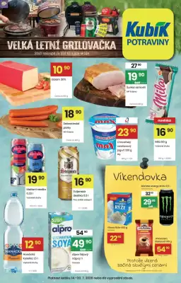 Kubík potraviny leták