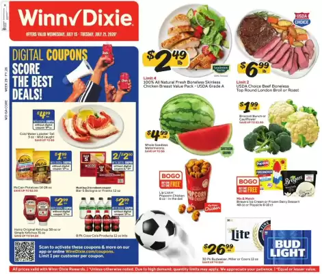 Winn Dixie weekly ad