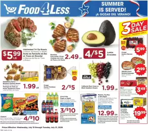 Food 4 Less weekly ad week 29 Page 1