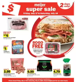 Meijer weekly ad Page 1